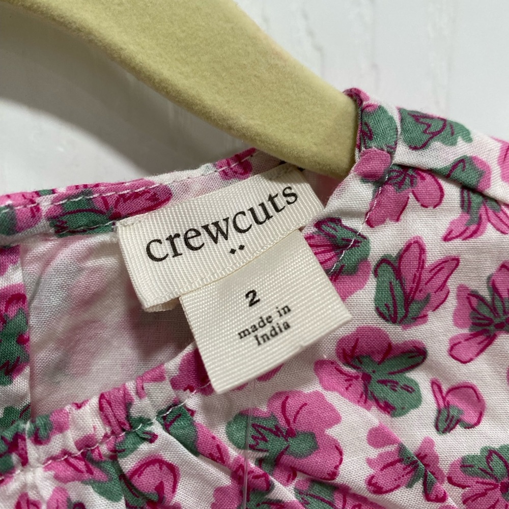 Crewcuts Pink Floral Dress NWT - Picture 3 of 3